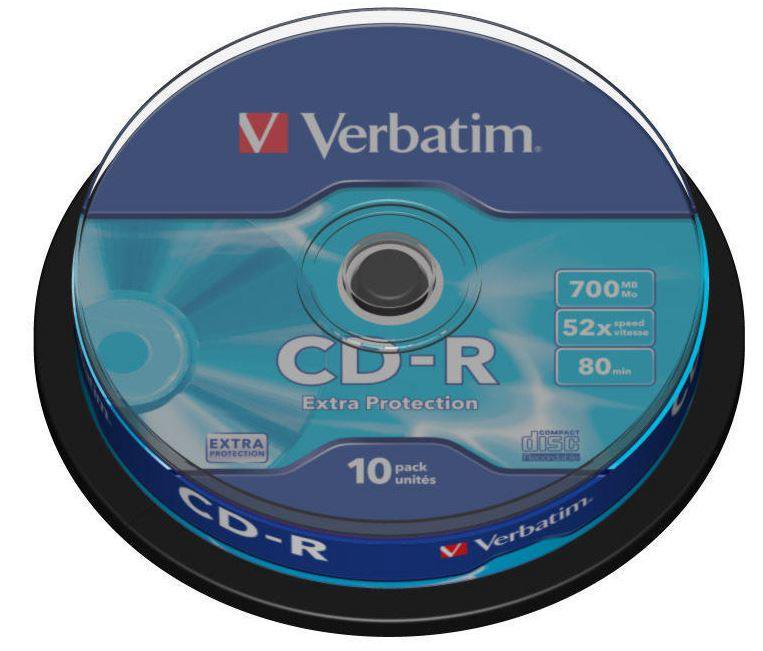 VERBATIM CD-R 700MB Extra protect.cake10