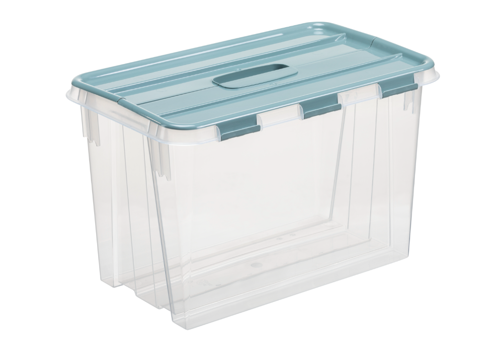 Daiktadėžė PLAST TEAM Probox Fliplid, su dangčiu, 38,4 x 24,3 x 23,9 cm, 14 L