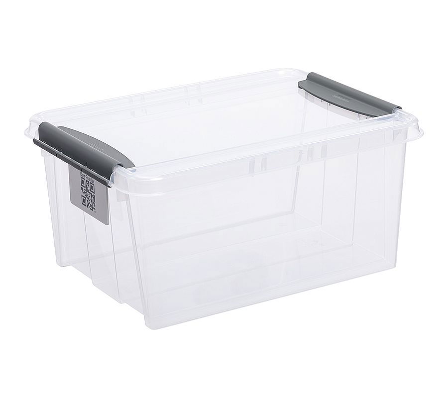 Daiktadėžė PLAST TEAM PRO BOX, su dangčiu, 39 x 29 x 18,5 cm, 14 L