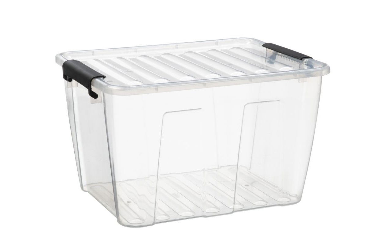 Daiktadėžė PLAST TEAM HOME BOX, su dangčiu, 35,6 x 27,5 x 22 cm, 15 L