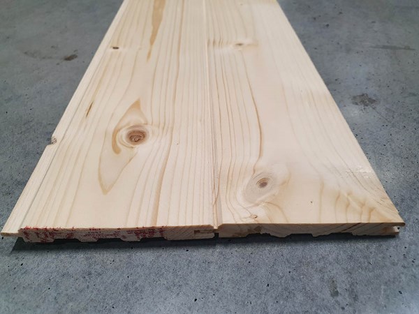 Medinės vidaus dailylentės lygiu paviršiumi EGLĖ STF 11x96x3000mm