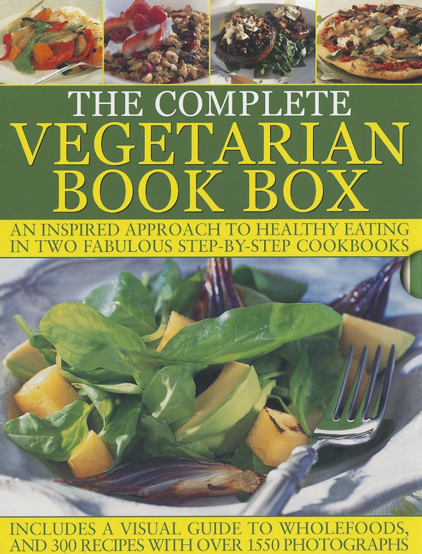 The Complete Vegetarian Book B ox 2 Books Set