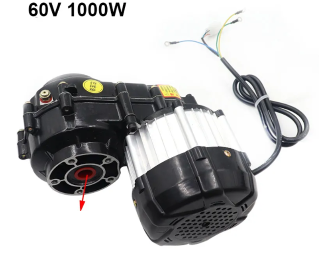 Citycoco triracio variklis 1000w