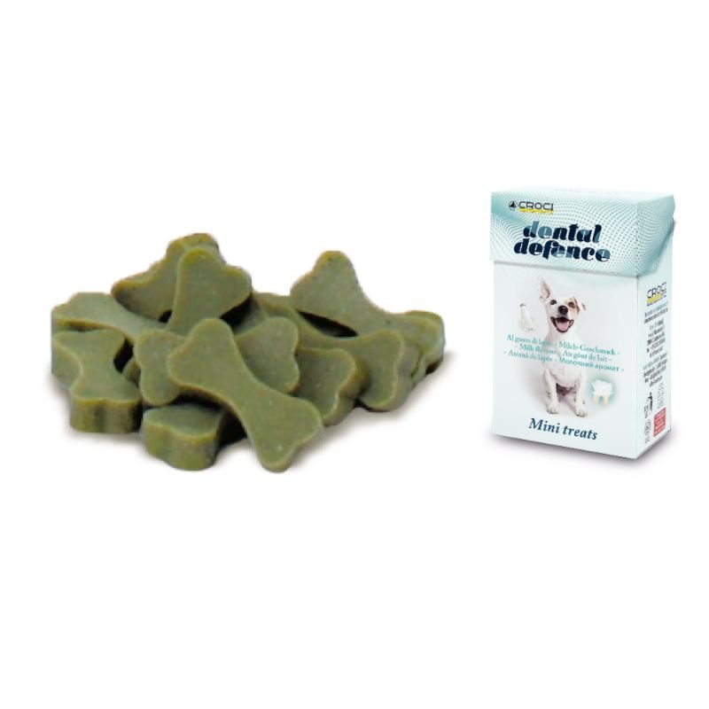 CROCI DENTAL DEFENCE kauliukai su žalia arbata 35g
