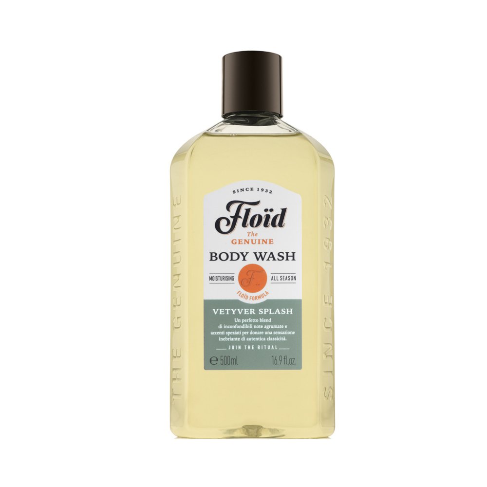 FLOID Body Wash Vetyver Splash, dušo gelis