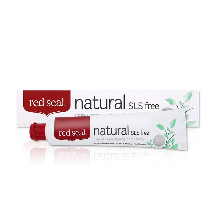 "Red Seal Natural SLS Free" natūrali dantų pasta be SLS, 110 g