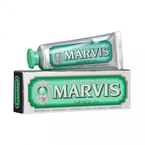 MARVIS Classic Strong Mint Klasikinė mėtų skonio dantų pasta, 25ml