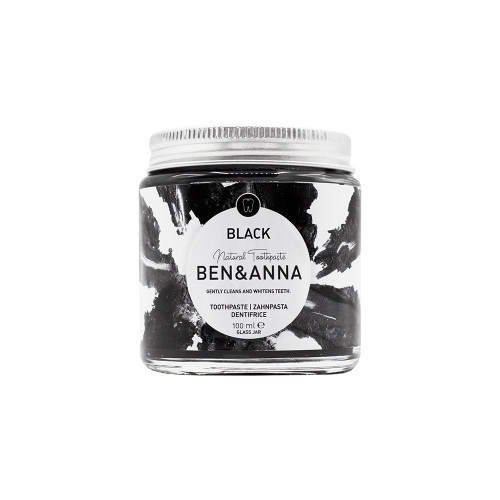 Ben&Anna Natural Toothpaste Black Dantų pasta su aktyvuota anglimi, 100ml