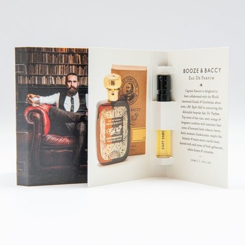 Captain Fawcett kvepalai Booze & Baccy (Eau De Parfum, 2ml)