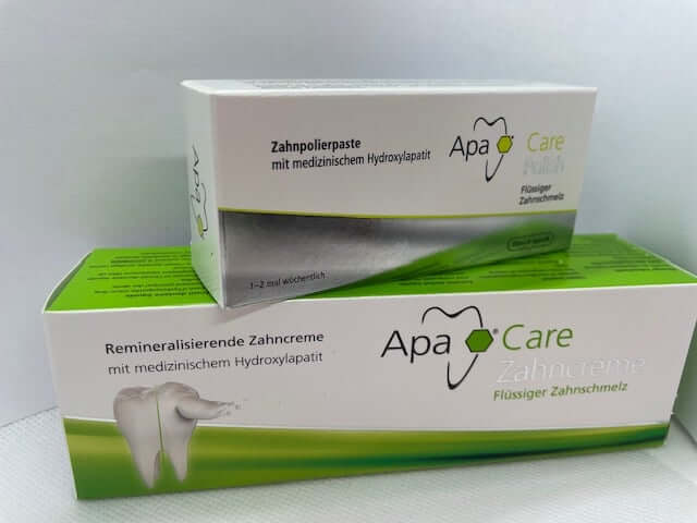 ApaCare+Apacare polish dantų pastos