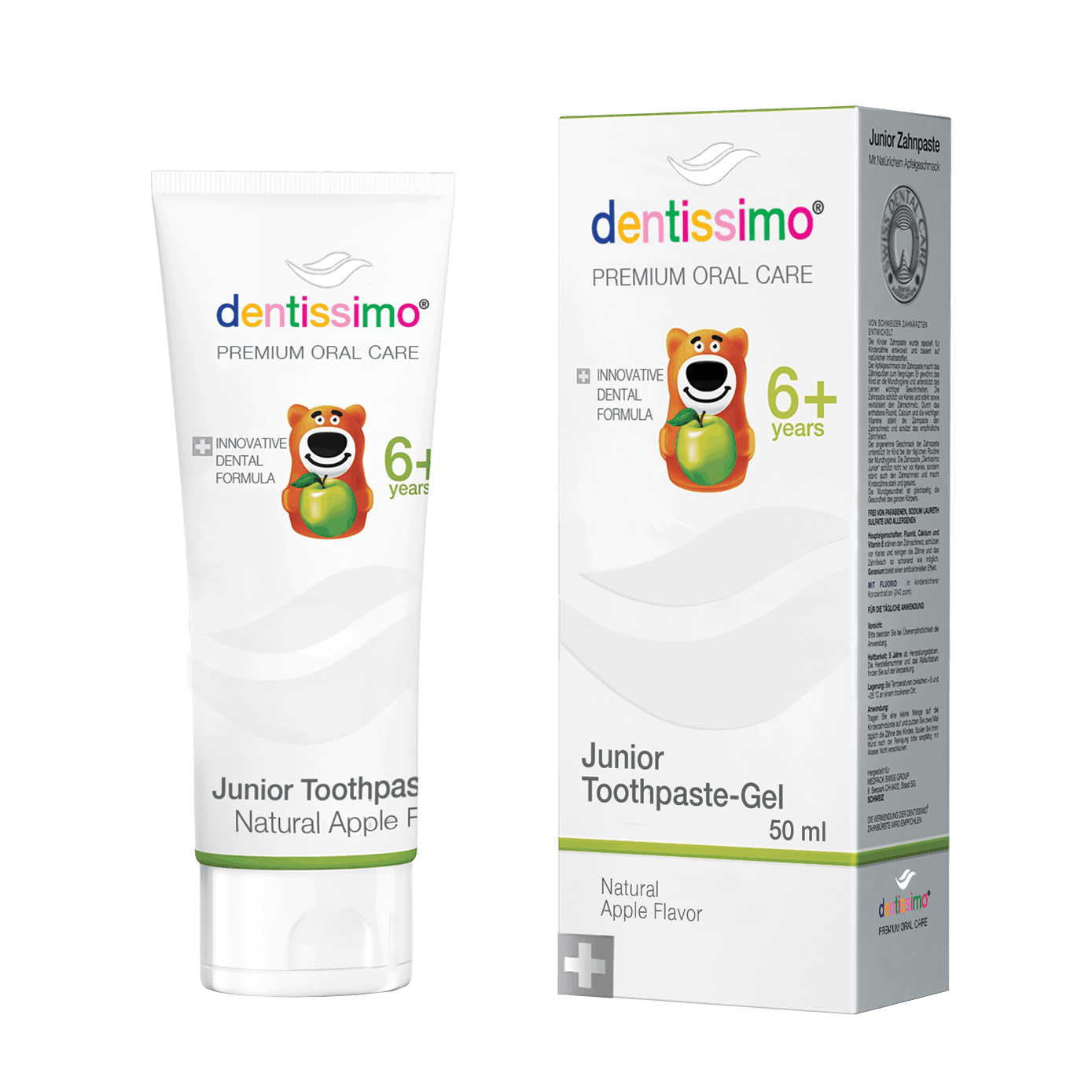 Dentissimo “ Junior 6+“ kasdienė dantų pasta-gelis