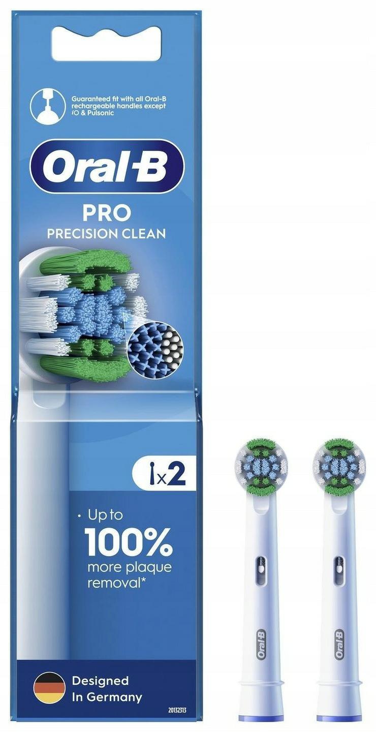 Dantų šepetėlio antgaliai ORAL-B EB 20RX-2 Precision Clean Pro X-filaments