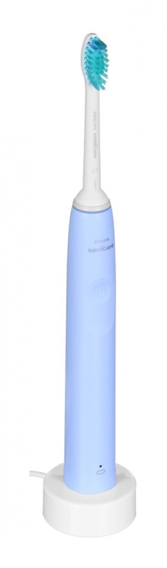 Elektrinis dantų šepetėlis Philips Sonicare HX3651/12, įkraunamas, suaugusiems, 1 šepetėlio galvutė, garso technologija, šviesiai mėlynas.
