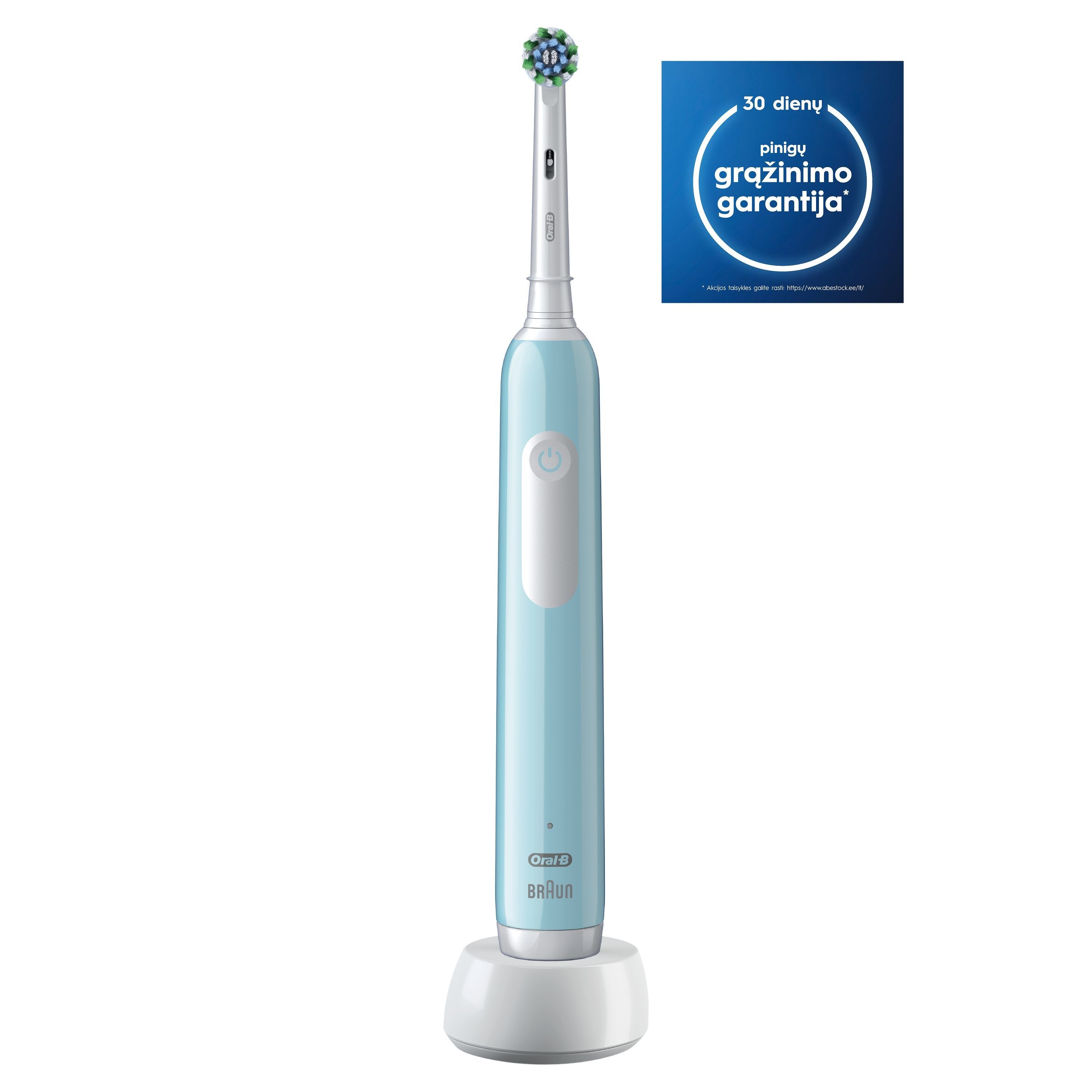 Dantų šepetėlis ORAL-B D305.513.3 Pro Series 1, melsvas, Cross Action