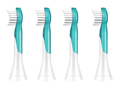 Dantų šepetėlio antgaliai Philips Sonicare HX6034/33, vaikams, akvamarino spalvos