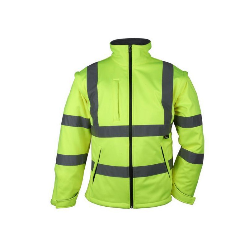 VWJK176Y-XL BETA SOFTSHELL STRIUKĖ SHARP.YELLOW.   XL RANKŲ PLĖŠYMAS....
