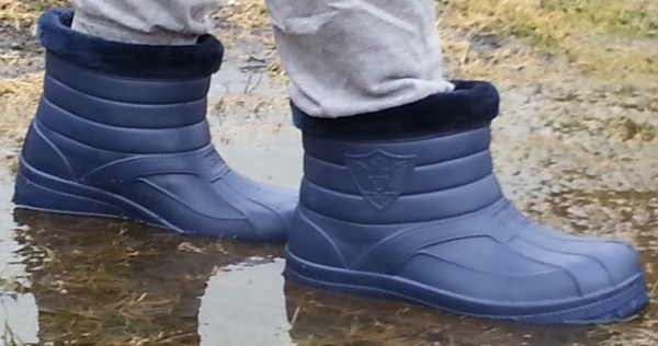 Pusbačiai guminiai pašiltinti Eva LG1301S 44 dydis LETSGO