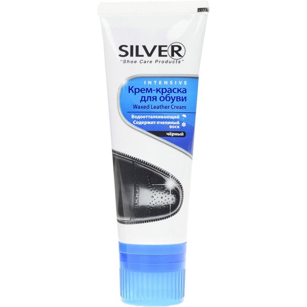 Batų tepalas SILVER 75 ml juodas