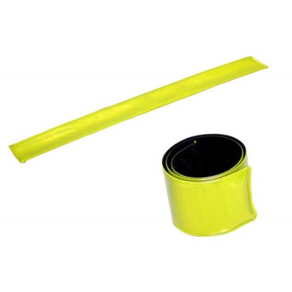 Atšvaistas juosta 30 x 340 mm atspindinti geltona elastinė CE Lahti PRO