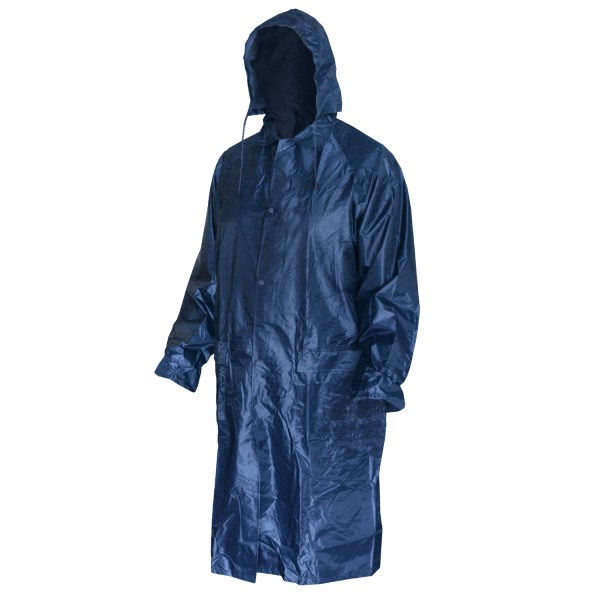 Apsiaustas nuo lietaus mėlynas 2XL