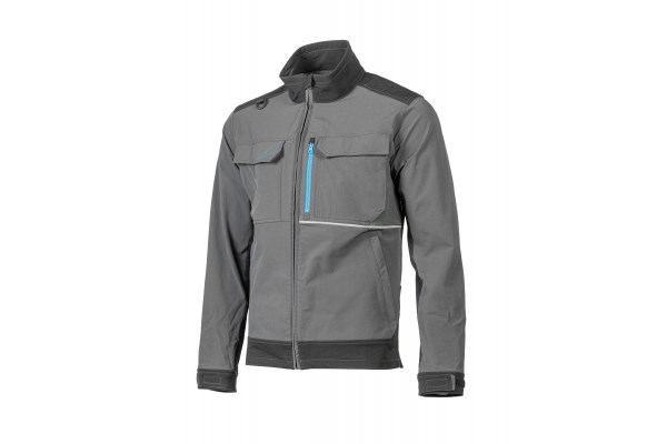 Džemperis pilkas 2XL Tauber 4-Way Hogert