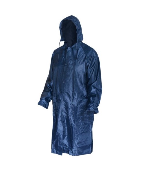 Apsiaustas nuo lietaus mėlynas 2XL