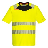DX4 Hi-Vis gero matomumo sportiniai marškinėliai S/S PORTWEST DX413