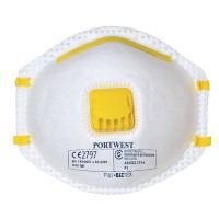FFP1 respiratorius su vožtuvu PORTWEST P101