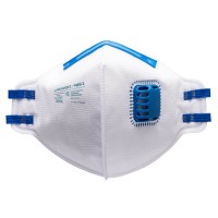 FFP2 sulankstomas respiratorius su vožtuvu PORTWEST P251