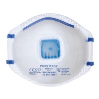 FFP2 respiratorius su vožtuvu PORTWEST P201
