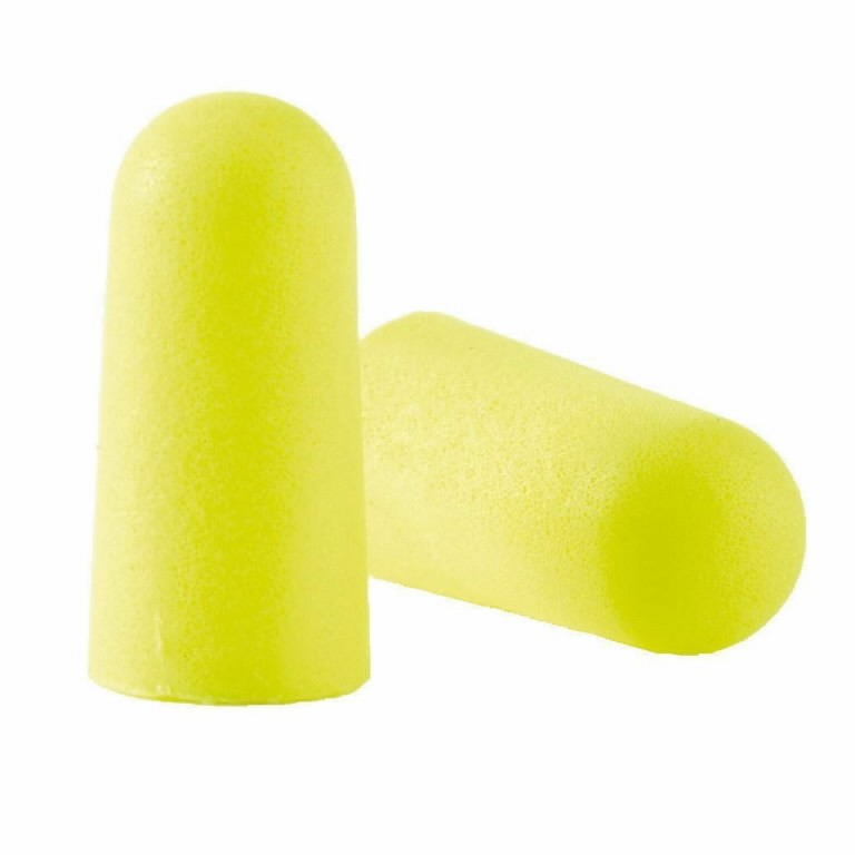 Ausų kištukai neoniniai Earsoft, geltona, 1 pora, 3M
