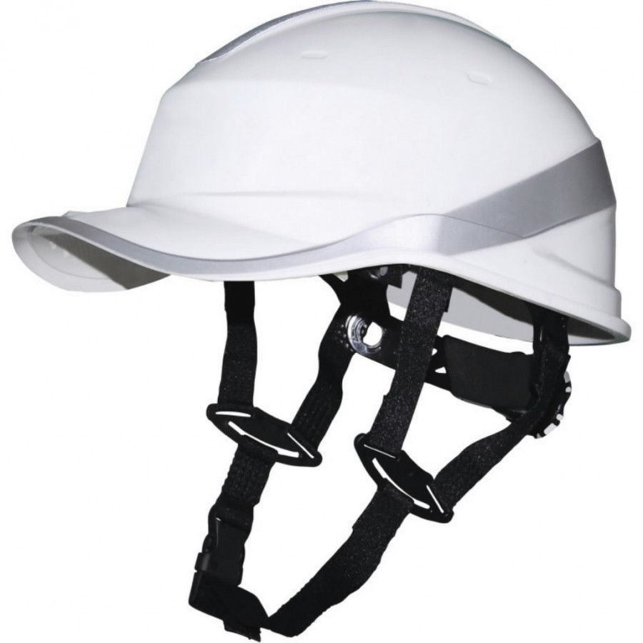 Apsauginis šalmas, Baseball, 1000 VAC/1500 VDC, balta DIAMOND V UP, Delta Plus