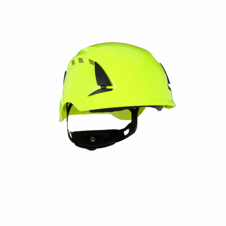 Apsauginis šalmas SecureFit, ventiliuojamas, Hi-Viz X5514V-CE, 3M