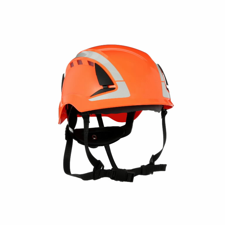 Apsauginis šalmas SecureFit, ventiliuojamas, oranžinis X5007V-CE, 3M
