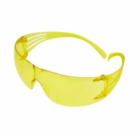 Apsauginiai akiniai SecureFit 200, PC, geltoni, 3M