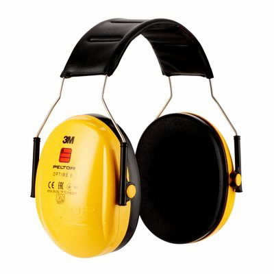 Ausinės OPTIME I CE, SNR 27dB H510A-401-GU, 3M