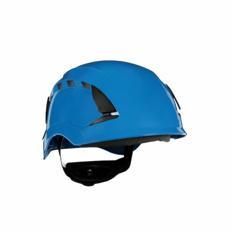 Apsauginis šalmas SecureFit, ventiliuojamas, mėlynas X5503V-CE, 3M