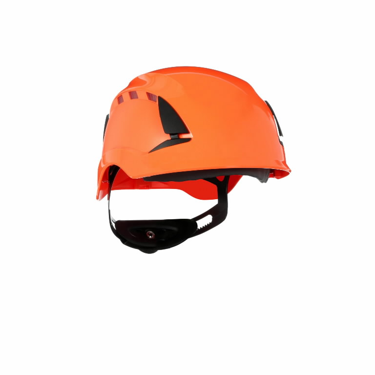 Apsauginis šalmas SecureFit, ventiliuojamas, oranžinis X5507V-CE, 3M