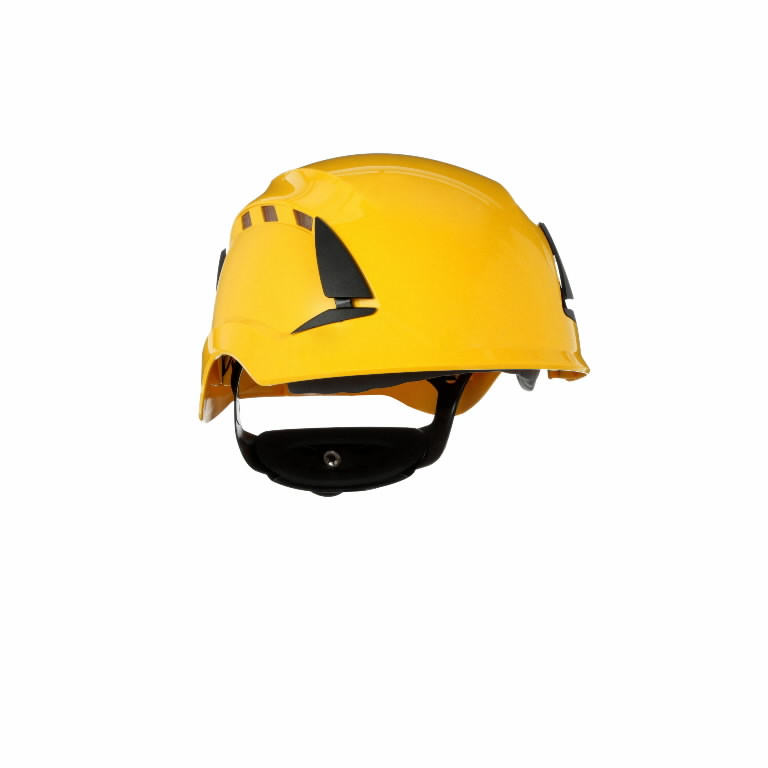 Apsauginis šalmas SecureFit, ventiliuojamas, geltonas X5502V-CE, 3M