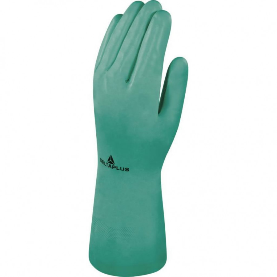 Pirštinės, nitrilas, Nitrex VE801, 33 cm., žalios 8, Delta Plus
