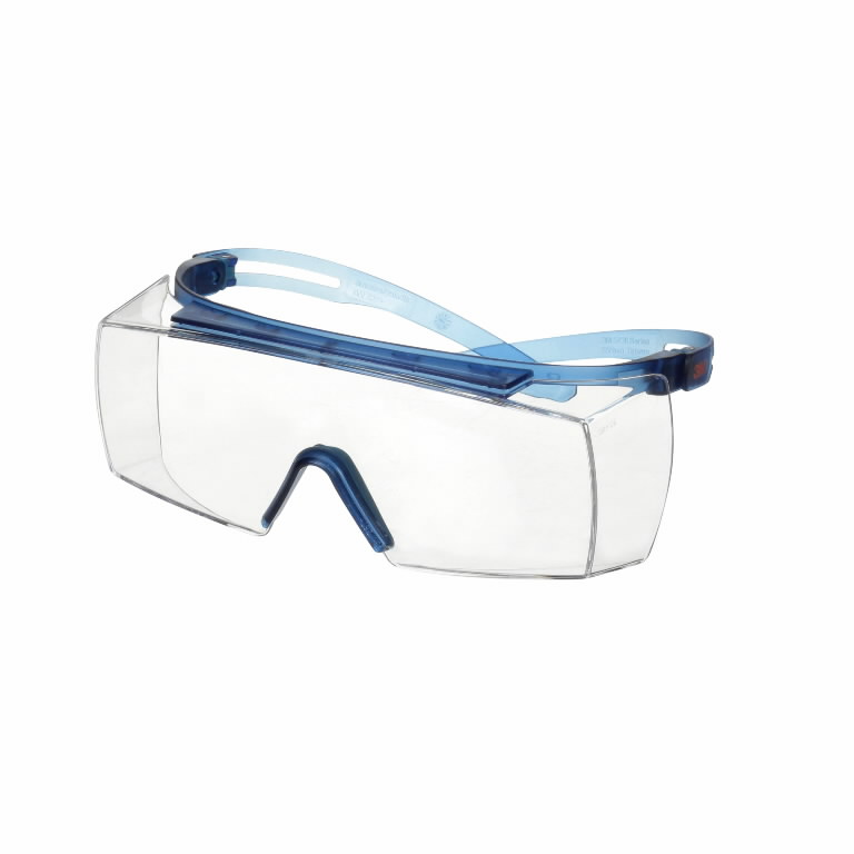 Apsauginiai akiniai, SF3701, skaidrūs, nesibraižantys, neras SF3701SGAF-BLUE, 3M