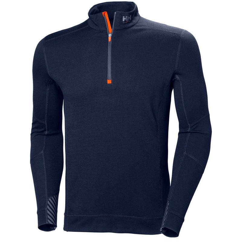 Marškinėliai ilgomis rankovėmis Helly Hansen Lifa Merino Half Zip 75107