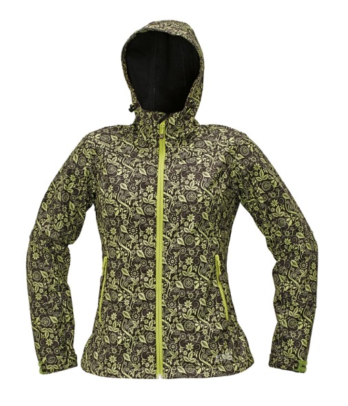 Moteriška neperpučiama Softshell striukė Yowie printed