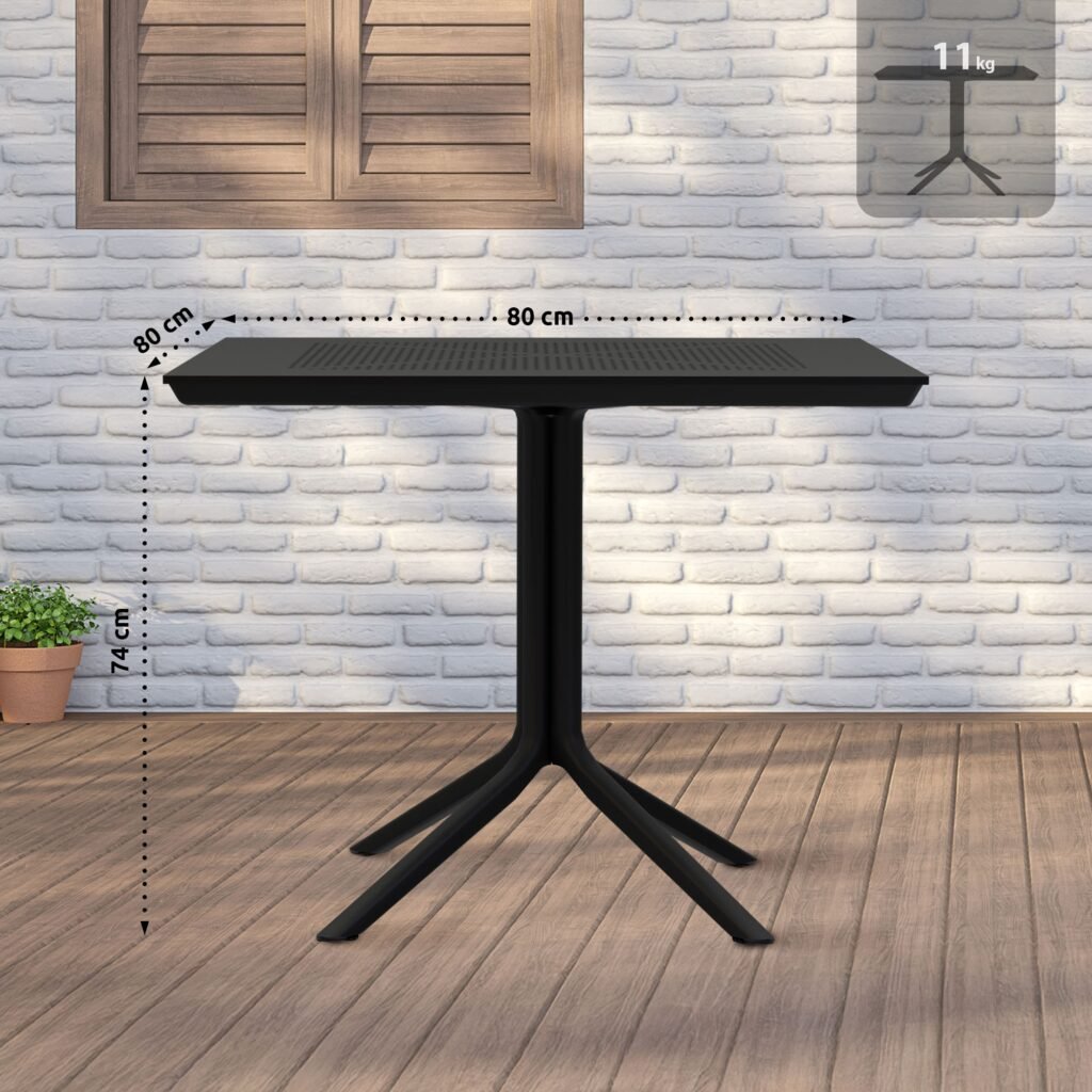 Stalas Lenval 80x80 cm