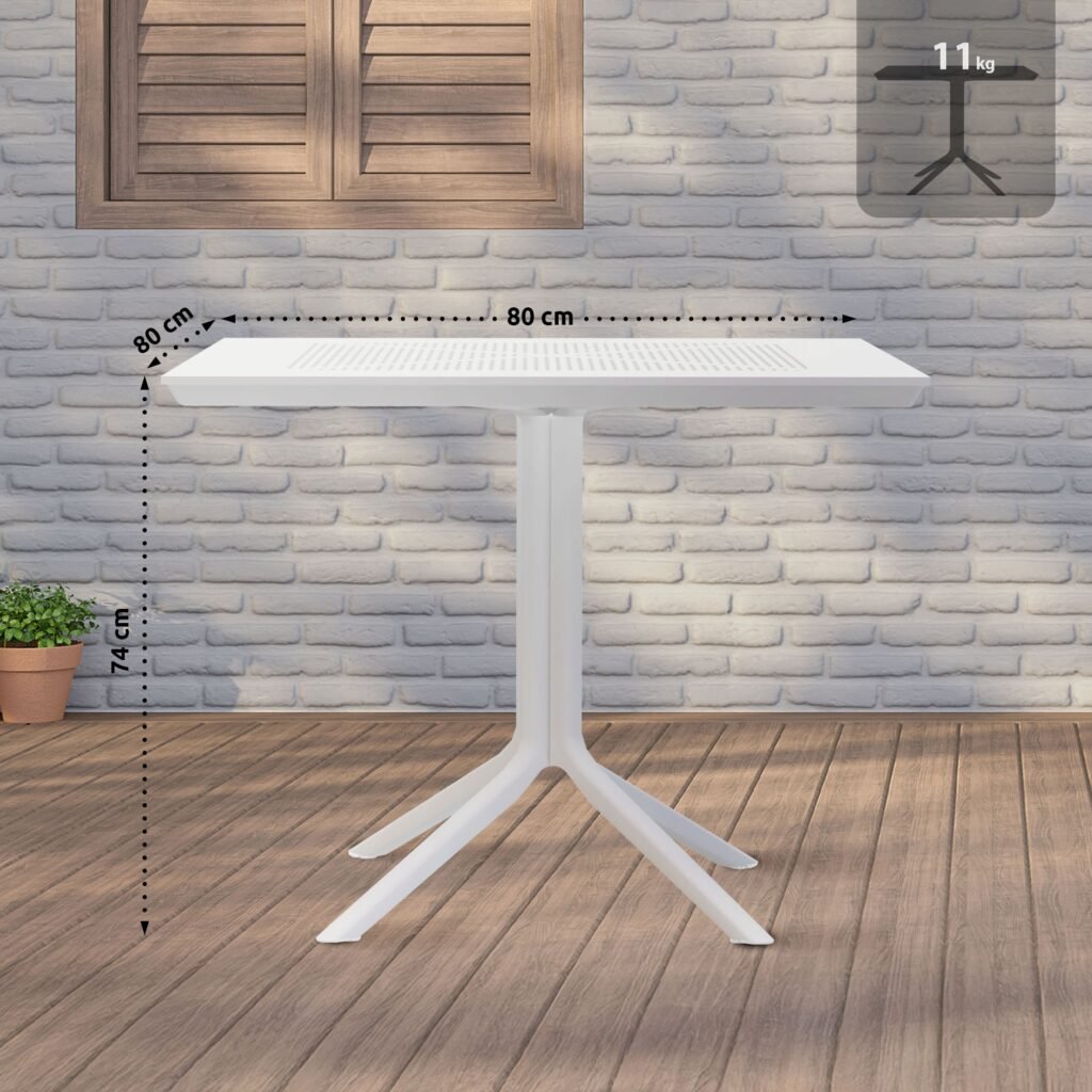 Stalas Lenval 80x80 cm