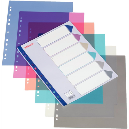 Prekės be kategorijos Sourcing  Divider, PP, A4+, 6pcs  20647