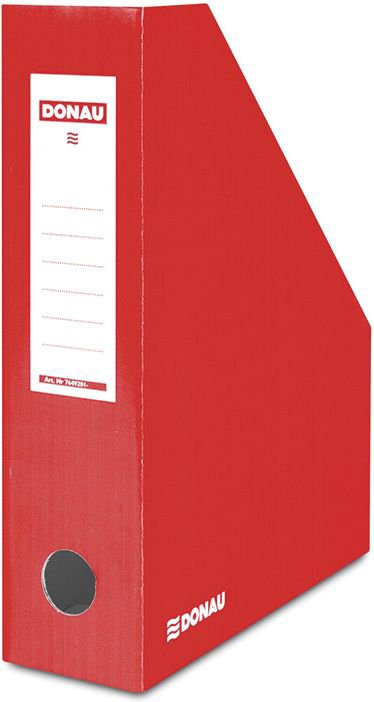 Donau Container for Catalogs A4 Red (7649201-04Fsc)