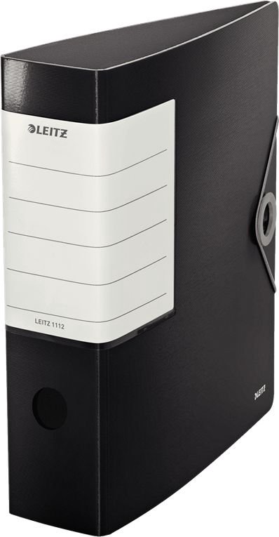 Leitz 180° Active Solid lever A4 82mm black (1119095)