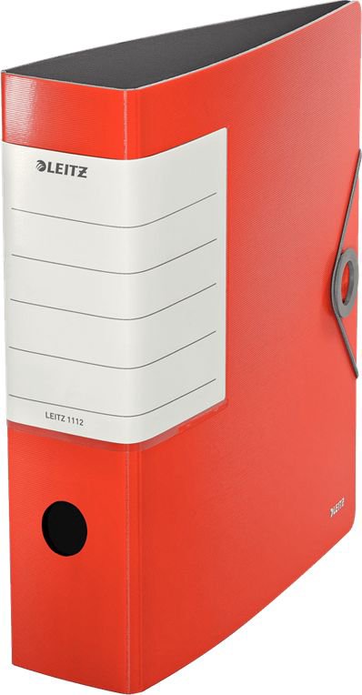 Leitz 180° Active Solid lever A4 82mm red (11120020)