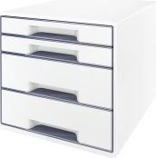Leitz LEITZ CUBE WOW Schubl. Box perlweiss myth 4 Schubladen, robust und stable in ansprechend 2